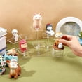 thumbnail image 3 of Clear Acrylic Display Kit 8-Tiers Collection Organizer Holder Cosmetic Items Display Risers Dolls Figures Jewelry Clear Finished: 29x10.9x12cm Curved Trapezoid, 3 of 7