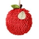 thumbnail image 1 of Toalla de mano con diseño de bolas de felpa, juego de toallas con asa para colgar, toalla suave y absorbente con diseño de bolas de frutas decorativas, juego de toallas para cocina y baño,, 1 of 9