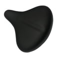 thumbnail image 3 of Asiento de bicicleta Cómodo Reemplazo de cuero de PU Sillín de bicicleta de carretera suave impermeable ancho para ciclismo Accesorios de equitación Cola asiento de bicicleta, 3 of 8