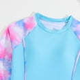 thumbnail image 4 of Sentuca Summer Swimsuit Girls 2 Piece Tankini Set Long Sleeve Bathing Suit Hawaiian Beach Swimwear Kids Clothes for 8-12 Years, 4 of 8