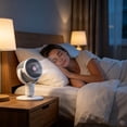 thumbnail image 2 of HBNL Smart Standing Fan with Remote, 28.7 inch Oscillating Floor Fan, Rechargeable Battery LED Display Timer Fan, Quiet Portable Pedestal Fan for Bedroom Home Office, 2 of 6