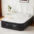 thumbnail image 2 of Air Mattress, Inflatable Blow Up Airbed High Capacity Pump Non-Slip Bottom, 18 Inch, Twin, 2 of 7