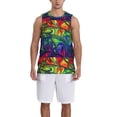 thumbnail image 7 of Wukai Pride Rainbow Men’s Basketball Jersey4X-Large, 7 of 7