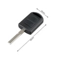 thumbnail image 4 of Carcasa Para Llave De Coche, Funda Remota De 2 Botones Con Hoja Sin Cortar, Funda Para Llave De Vehículo Para Opel Vauxhall Corsa Agila Meriva Combo Vogacara VI004008-00, 4 of 7
