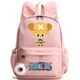 thumbnail image 1 of Anime One Piece Backpack Knapsack Kids Boy Girl Printed School Bag Teenager Student Cartoon Bookbag Outdoor Rucksack, 1 of 5