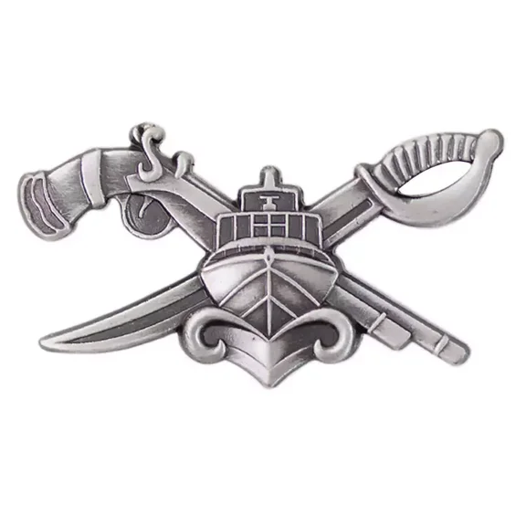 U.S. Naval Special Warfare Combatant Craft Crewman Genuine Badge 2 3/4” x 1