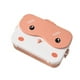 thumbnail image 1 of Fiambrera para niños Advancent contenedor de comida reutilizable 4 compartimentos Rectangular a prueba de fugas naranja, 1 of 6