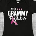 thumbnail image 4 of Inktastic Breast Cancer Awareness My Grammy is a Fighter Boys or Girls Baby Bodysuit, 4 of 5