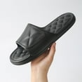 thumbnail image 2 of QHFBli Women's Platform Slides Sandals Ultra Comfort with Cushion Thick Sole, 2 of 9