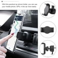 thumbnail image 6 of Car Phone Holder for Most Mobile Phones Sturdy ABS Black Universal Dash Board Mount 4.3 Inches, 6 of 6