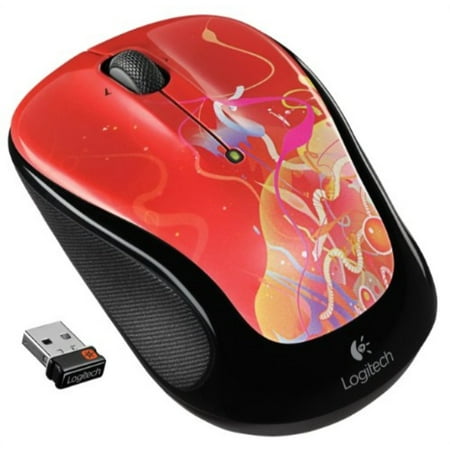 Logitech Wireless Mouse M325 with Designed-for-Web Scrolling - Crimson