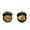 E, variant on Kumdkd 3D Forest Animal Hazelnut Ornaments 2-Pack, 3.14 Inch Resin Christmas Tree Decor with Sleeping Squirrel Owl Bunny, Woodland Creature Holiday Decor for Mantel Wreath Garland