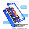 thumbnail image 4 of for Galaxy S10 / S10+ / S10e / S9 / S9+ / S8 / S8+ / S7 / S7 Edge / Note 9 / J4 / J6 Ultra Thin Premium Dual Layer Plastic Hard Case with Screen Protector Skin, 4 of 4
