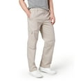 thumbnail image 3 of Men's Dockers® Comfort Cargo Classic-Fit Flat-Front Cargo Pants Color: Steelhead Size: 36X34, 3 of 4