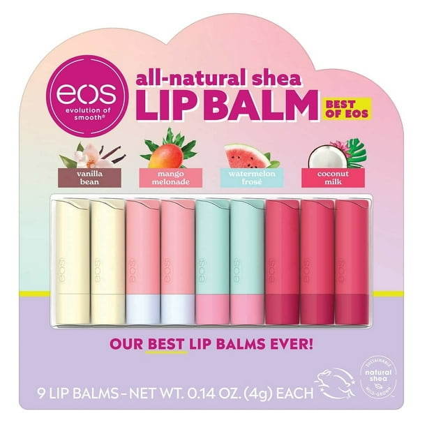 eos Best of eos Lip Balm, Sticks - Walmart.com