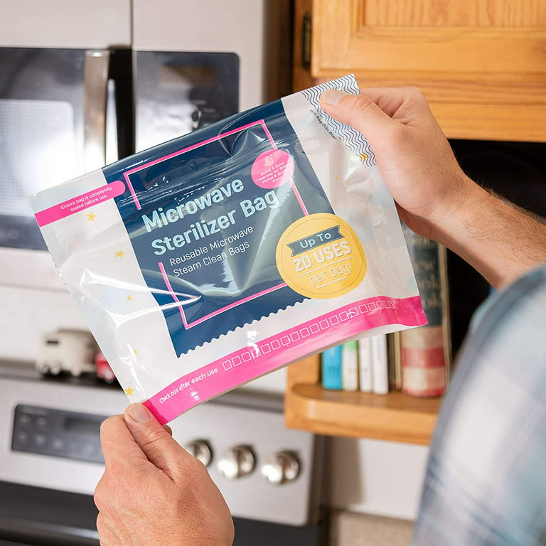 Microwave Sterilizer Steam bags – 10 ct – Pumpin Pal Breast