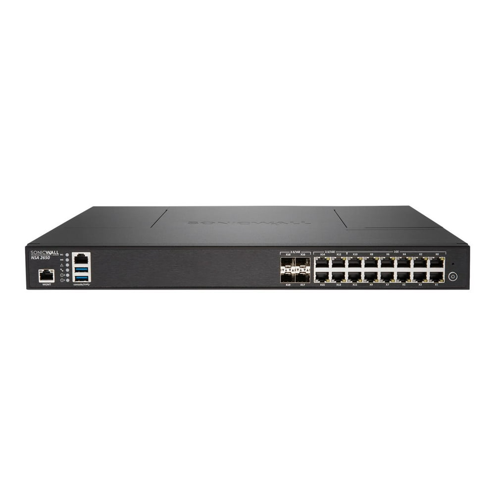SonicWall NSa 2650 Security appliance with 3 years SonicWALL