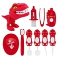 thumbnail image 2 of Dinosaurio de dibujos animados para niños, herramientas de dentista, juguetes, casa de juegos, juego de dentista de simulación para bebés, 2 of 2