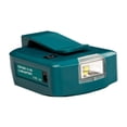 thumbnail image 3 of Adaptador USB ADP05 con luz de trabajo LED para fuente de alimentación portátil, compacta y resistente de 14-18 V con puerto de de 12 V., 3 of 8