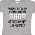 thumbnail image 4 of Inktastic Future Orthodontist Baby Boys or Girls Baby Bodysuit, 4 of 5