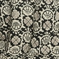 thumbnail image 2 of Lucky Brand Women's Plus Bohemian Block Textured Floral Print Tunic Top-Black / 1X, 2 of 5