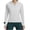 White, variant on Athletic Jacket for Women Zip up Sunproof Hooded Lightweight Cropped Quick-Dry Long Sleeve Tops