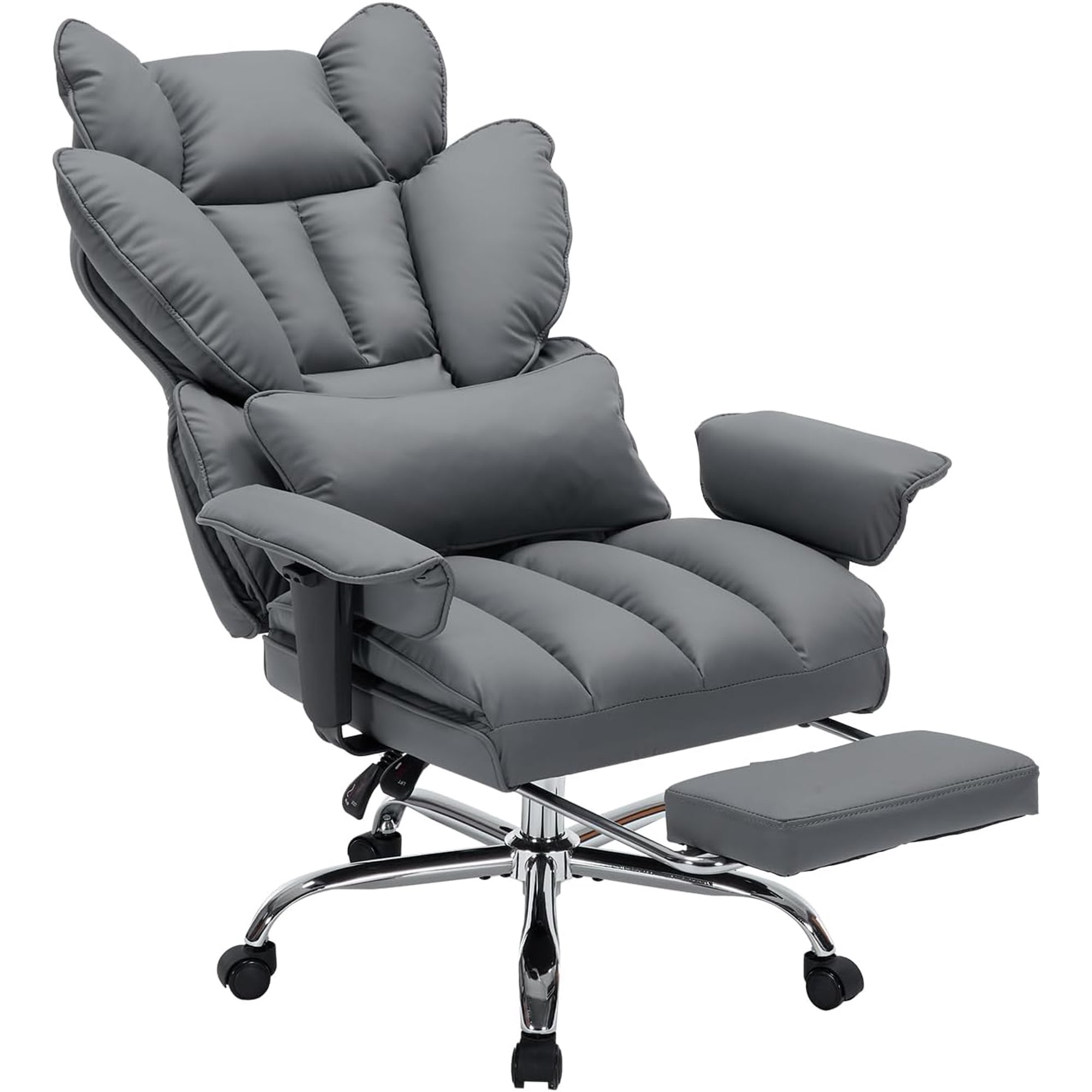 heavy-duty reclining office chair cat-proof product
