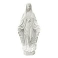 thumbnail image 3 of Estatuilla de María, escultura artística, figura religiosa, artesanía de resina, ornamento de María rezando, estatua de María para decoración de mesa Estilo B BLESIY estatua religiosa, 3 of 8