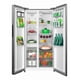 thumbnail image 3 of Refrigerador Automático Midea Side By Side Plus inverter Bru Steel 20 Pies Cúbicos con WiFi, 3 of 5