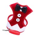 thumbnail image 2 of <p>Dog Harness Leash, Durable Bow Tie Sturdy Pet Vest Traction Rope Set Comfortable Breathable Colorful  For Walking</p>, 2 of 7