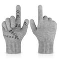 thumbnail image 1 of Guantes completos tejidos Cateissary para bicicletas hombre y mujer antideslizantes térmicos Gris, 1 of 6