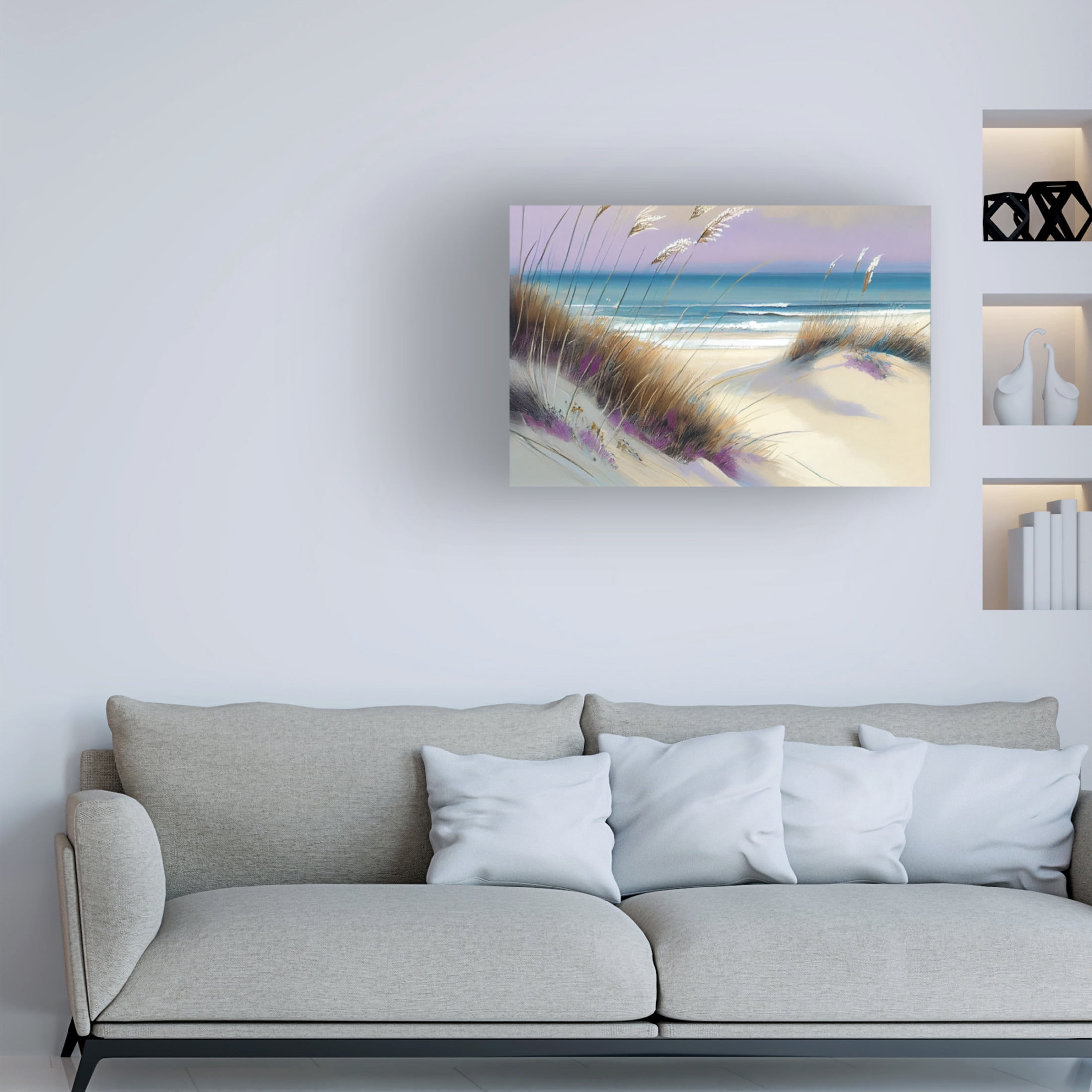 Canvas Wall Art - Sasha 'Euphoria V' Wall Art for Living Room, Bedroom, or Office Décor by Trademark Fine Art - 19 x 12 Inches