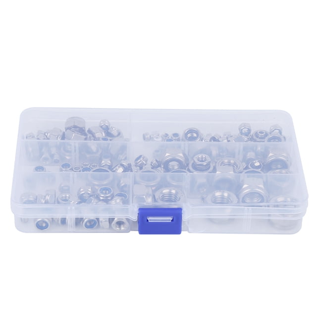 Écrous de Vis, Kit d'Écrous de Vis en Acier Inoxydable 165 Pcs Qualité Professionnelle
