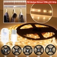 thumbnail image 2 of Gostoto 5V USB Smart Dimmable PIR Motion Sensor LED Strip Light for Closet Stairs Kitchen Flexible Adhesive Lamp Tape LED Cabinet Light, 2 of 6