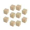 thumbnail image 3 of Bunblic Unfinished Wooden Blocks Wooden Cubes Arts Crafts Kids Learning Square Blocks Stacking Blocks for Making Numbers DIY Projects 7cmx7cmx7cm, 3 of 8