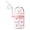 Pink, variant on CozeLy Leak Proof Reusable Water Bottle 260ml Cute Tumbler Sippy Cup with Silicone Straw Dishwasher Safe Travel Bottle for Outdoor Picnic Daily Hydration