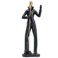 thumbnail image 2 of Band Figure Sculpture, Musical Figure Sculpture Decorative Collectible Flat Bottom  for Bar for Bedroom, 2 of 8