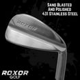 thumbnail image 5 of RXR Iron Set - 4,5,6,7,8,9,PW - Premium Set of Great Looking Irons - Right Handed - Stiff Flex, 5 of 9