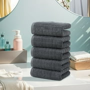 YIMWNYI 5Pcs Towel Set Thickened Gift Hotel Wash Towels, Soft Absorbent Spa Towels, Durable Quick-Drying Bath Towels, Ideal for Home, Pool, Beach, Easy to Clean, Luxury Bathroom Accessories