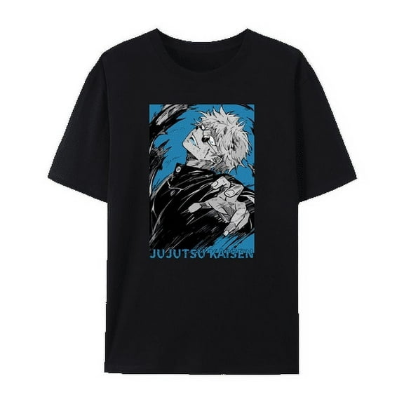 QingYee Japanese Anime JUJUTSU KAISEN JJK's Characters Graphic Cotton Short Sleeve T Shirt
