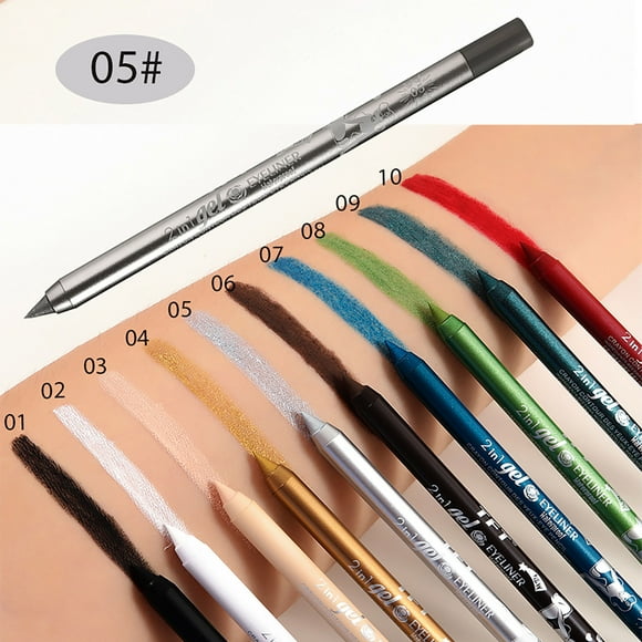 TopLLC 10 Colors Of Long-lasting And Sweat-proof Eyeliner And Lip Liner Lip liner