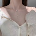 thumbnail image 2 of Y Shaped Lariat Necklace Plated, 2 of 5