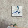 thumbnail image 3 of Epic Graffiti 'White And Blue' by Silvia Vassileva, Canvas Wall Art, 18"x18", 3 of 8
