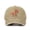 Khaki, variant on Toddler Boys Vintage Washed Denim Baseball Cap with Cartoon Dinosaur Embroidery Adjustable Sun Hat for for Beach Trips Blue