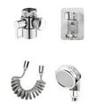 thumbnail image 1 of Sink Faucet Sprayer Attachment, Plastic, Hand Shower with Hose, for Hair/Pet Washing, Kitchen/Bathroom Rinsing, Flexible, Adjustable Angle, Easy to Install, 1 of 6