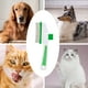 thumbnail image 1 of Peine de masaje para mascotas para perros y gatos | Cepillo de Aseo Dental Denso de Acero Inoxidable | Depilación con un solo clic | Diseño de dientes redondeados | Masaje cómodo | Duradero 19.8x7cm, 1 of 6