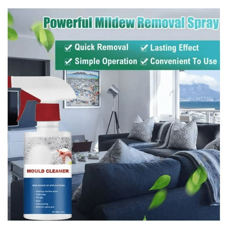 60ml Mildew Remover Spray Foam Deodorizing Decontaminating High Efficiency  for Brick Wall Ceramic Tile Home Cleaning Products
