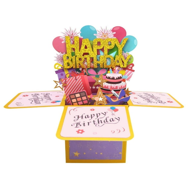 Greeting Card Seven Colored Candle Music Card | Sparkling Birthday Box Let Wishes Blossom in Light and Shadow! Easter Greeting Card Love Greeting Card Holiday Cards Easter Cards Spring Greeting Card