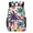 HuWng-1, variant on Retro Lightning Bolt Design Art Teenage Backpack Middle Students Bookbag Outdoor Daypack