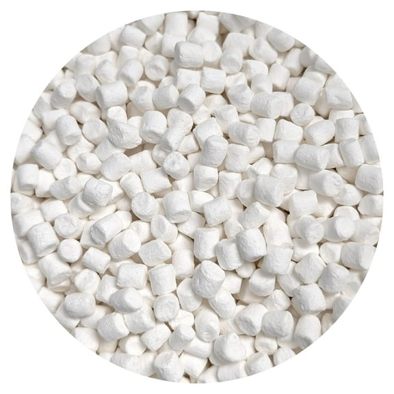 Dehydrated Marshmallows, 1 Pound Bulk Bag Mini Marshmallows, The Hampton Popcorn & Candy Company